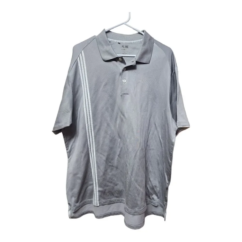 1044 - Men Adidas SS ClimaCool Polo Shirt XL
